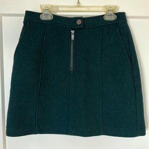 Dark green skirt